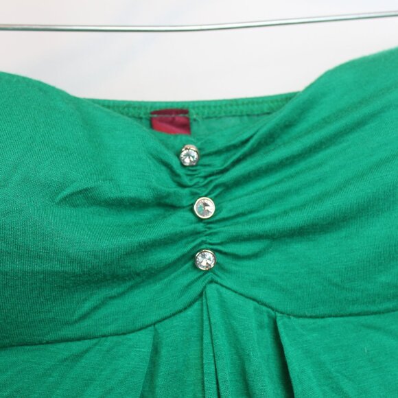 Julia Green Padded Tube Top - Picture 3 of 8